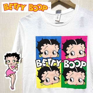 ベティブープ(Betty Boop)のBETTY BOOP ベティブープ メキシコ製 Tシャツ S 半袖 レア 希少(Tシャツ(半袖/袖なし))