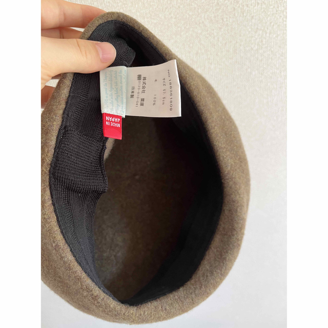 【美品】ベレー帽　milsa basque beret  レディースの帽子(ハンチング/ベレー帽)の商品写真