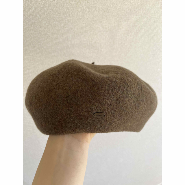 【美品】ベレー帽　milsa basque beret  レディースの帽子(ハンチング/ベレー帽)の商品写真