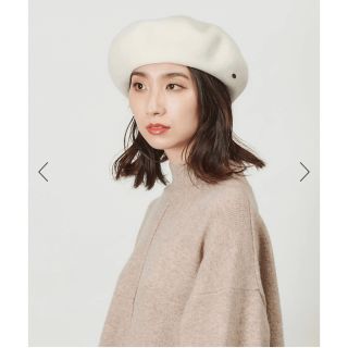 【美品】ベレー帽　milsa basque beret (ハンチング/ベレー帽)