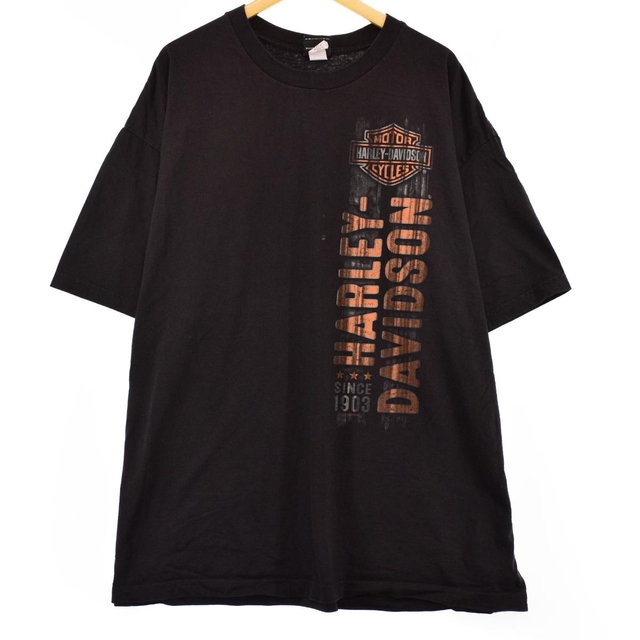 ビッグサイズ ハーレーダビッドソン Harley-Davidson モーターサイクル バイクTシャツ メンズXXXL /eaa320721