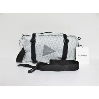 アンドワンダー(and wander)の新品 and wander X-Pac tool bag オフホワイト(ショルダーバッグ)