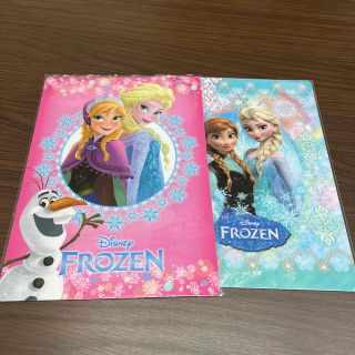 アナトユキノジョオウ(アナと雪の女王)のアナと雪の女王　下敷き　2個セット(キャラクターグッズ)