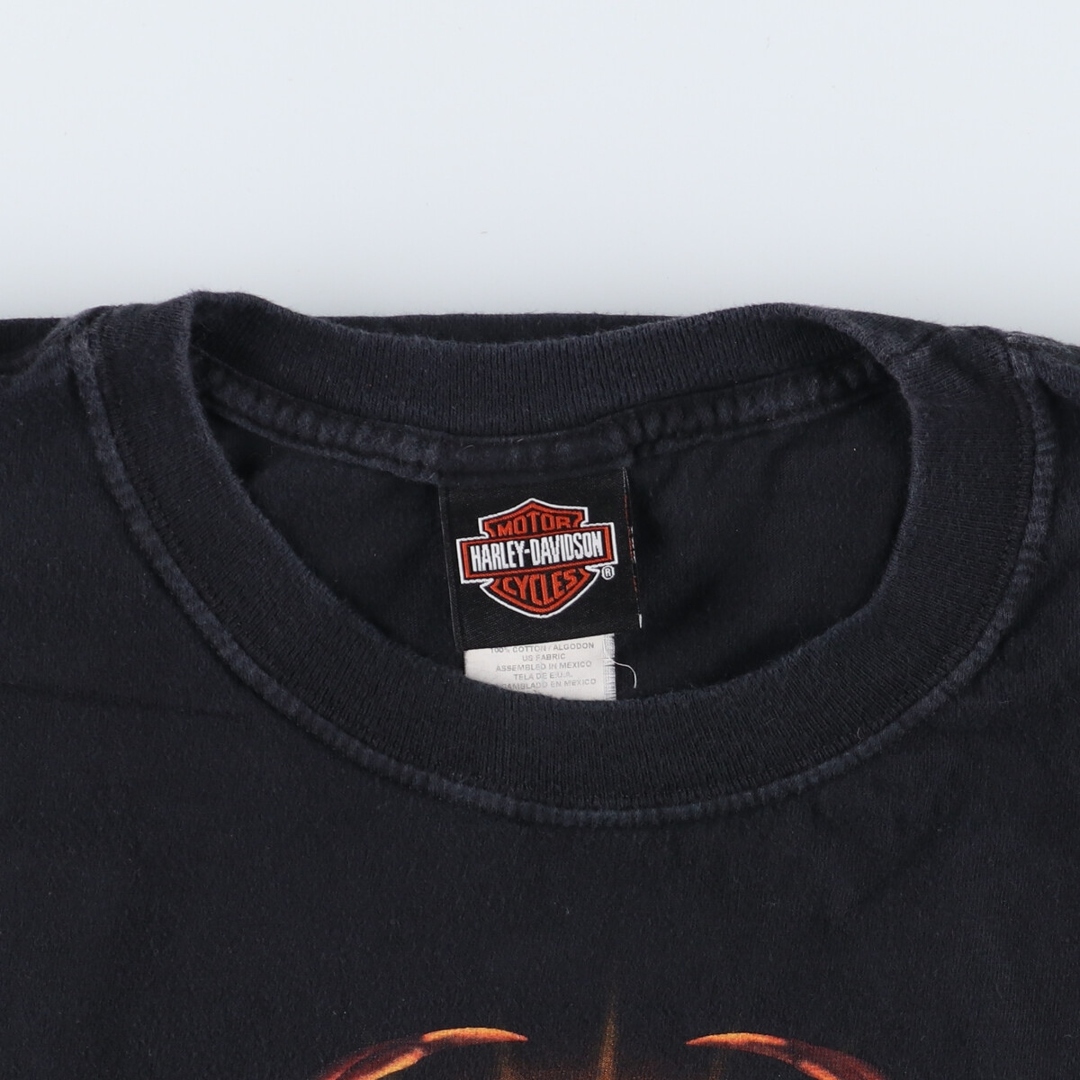 ハーレーダビッドソン Harley-Davidson 両面プリント モーターサイクル バイクTシャツ メンズL /eaa313962