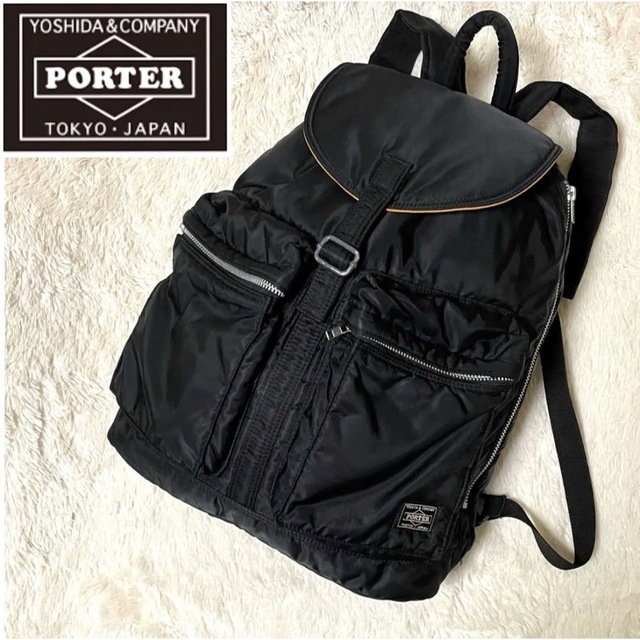 極美品】 PORTER タンカー ビジネス リュックサック A4収納可-