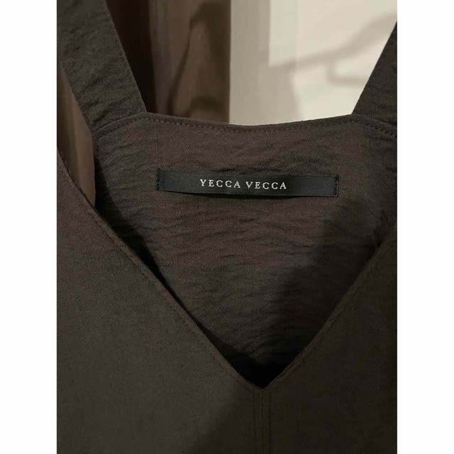 YECCA VECCA(イェッカヴェッカ)の【即購入可】YECCA VECCAベルトストラップサロペットワンピース レディースのスカート(ロングスカート)の商品写真