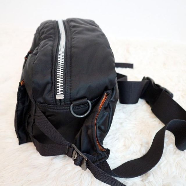 PORTER(ポーター)の極美品☆PORTER TANKER  WAIST BAG　大きめサイズ メンズのバッグ(ウエストポーチ)の商品写真