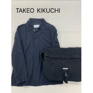 タケオキクチ(TAKEO KIKUCHI)のタケオキクチ　ジャケット　ショルダーバッグ　セット(ブルゾン)