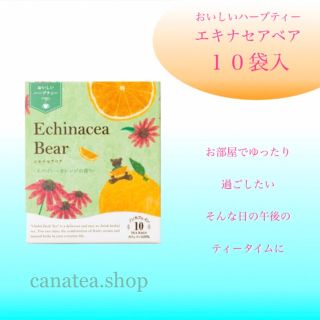 セイカツノキ(生活の木)の生活の木　おいしいハーブティー  エキナセアベア10袋入　お茶　ノンカフェイン(茶)