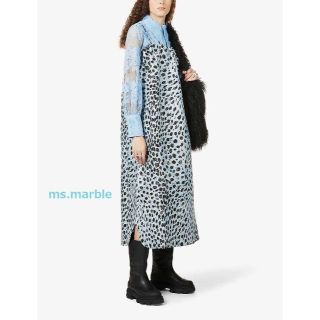 可愛すぎるフェミニンデザイン♪ GANNI レオパード ヒョウ柄