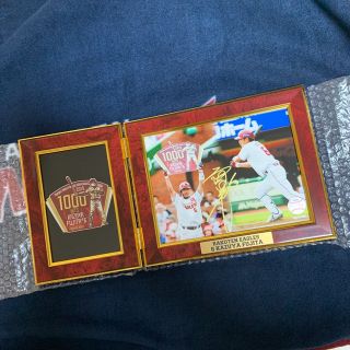 楽天イーグルス 藤田選手 1000本安打達成記念 直筆サイン入り