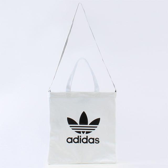 adidas(アディダス)の【新品/即発送OK】adidas オリジナルス トートバック 白 ホワイト レディースのバッグ(トートバッグ)の商品写真