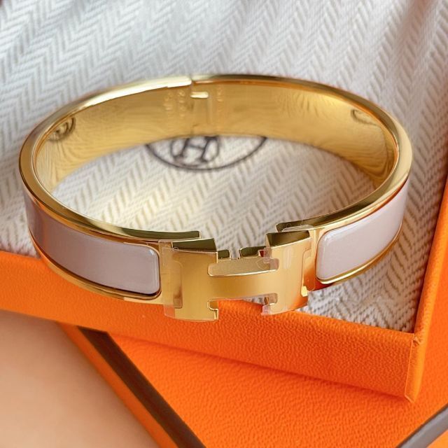 エルメスHERMESブレスレットクリックH ゴールドプレーテッド 売れ筋が