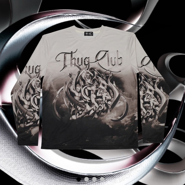 Tシャツ/カットソー(七分/長袖) THUG CLUB TC JPG SLEEVE 12100円 (100