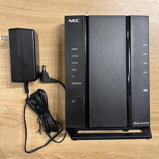 エヌイーシー(NEC)のNEC WiFi無線ルーター　Aterm PA-WG2600HS2(PC周辺機器)
