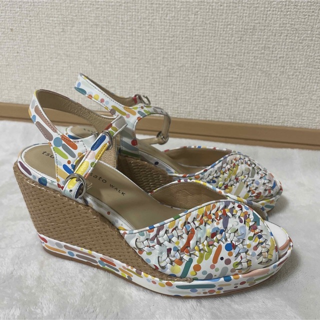 TSUMORI CHISATO(ツモリチサト)の【美品】tsumori chisato walk ツモリチサト サンダル　23 レディースの靴/シューズ(サンダル)の商品写真