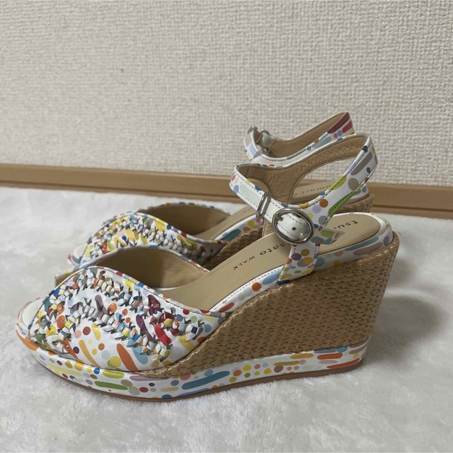 TSUMORI CHISATO(ツモリチサト)の【美品】tsumori chisato walk ツモリチサト サンダル　23 レディースの靴/シューズ(サンダル)の商品写真