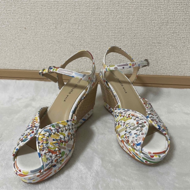 TSUMORI CHISATO(ツモリチサト)の【美品】tsumori chisato walk ツモリチサト サンダル　23 レディースの靴/シューズ(サンダル)の商品写真