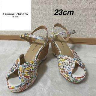 ツモリチサト(TSUMORI CHISATO)の【美品】tsumori chisato walk ツモリチサト サンダル　23(サンダル)