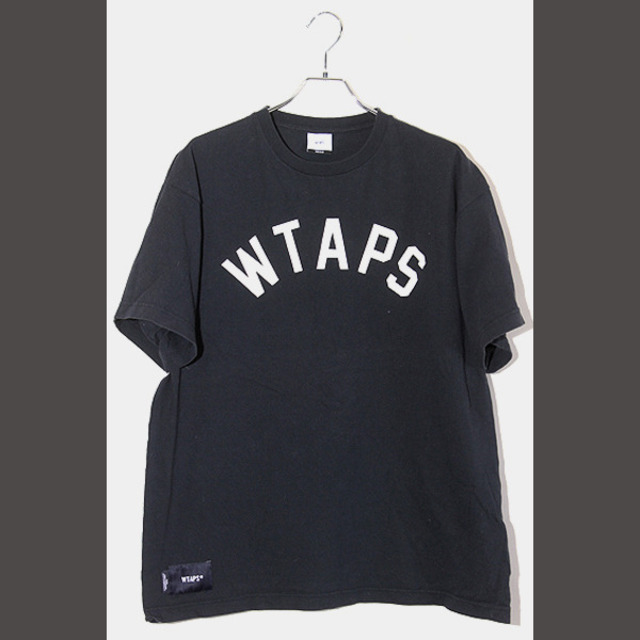 55cm身幅WTAPS LOCKER SS プリント 半袖Tシャツ 2 NAVY ネイビー