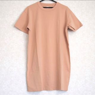 ユニクロ(UNIQLO)の新品UNIQLO U Tシャツワンピース ユニクロユー クルーネックTワンピース(ひざ丈ワンピース)