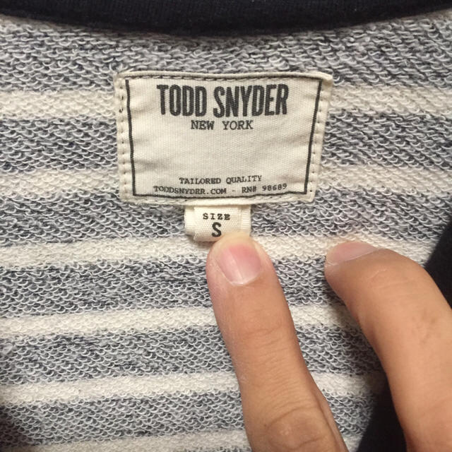 SOPH(ソフ)の【送料込】TODD SNYDER トッドスナイダー カーディガン メンズのトップス(カーディガン)の商品写真