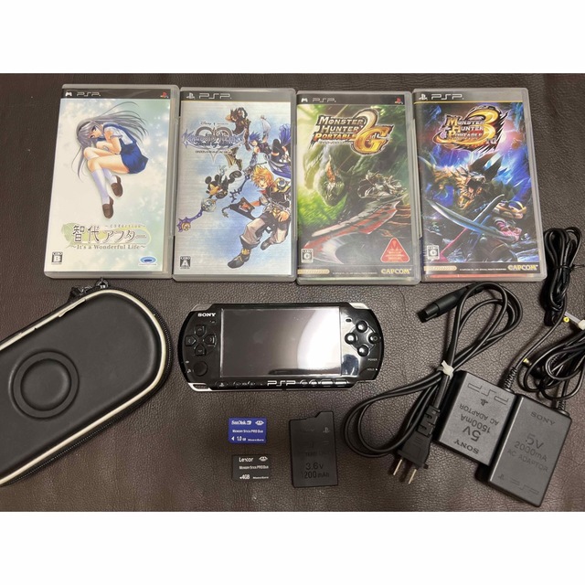 PSP 3000 本体 ブラックゲーム - 携帯用ゲーム機本体