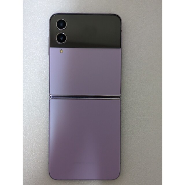 美品】Samsung Galaxy Z Flip 4 512GB パープル | www.jarussi.com.br
