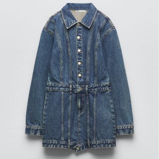 ザラ(ZARA)のZARA❤デニムワンピース(ミニワンピース)