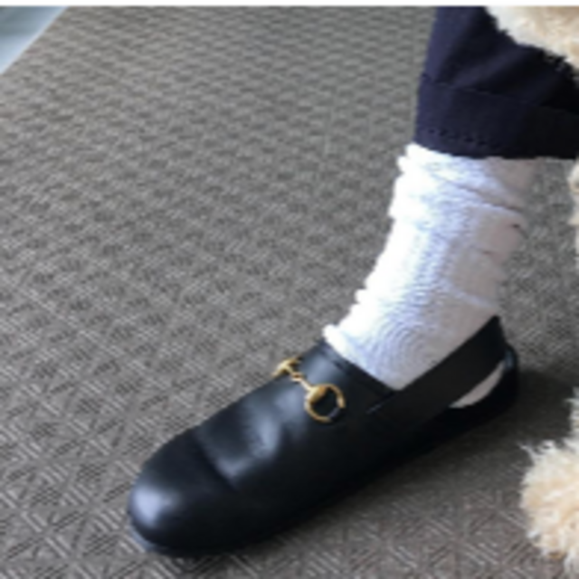 GUCCI - GUCCI グッチ ホースビット レザー サンダル ローファー