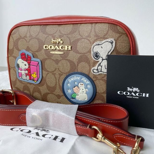 【coach×PEANUTS】コーチスヌーピー　ワンショルダーバッグ