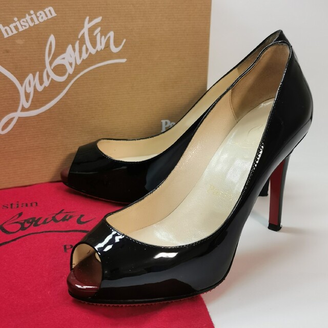 美品】ルブタン Louboutin ⭐︎パンプス ハイヒール⭐︎エナメル-