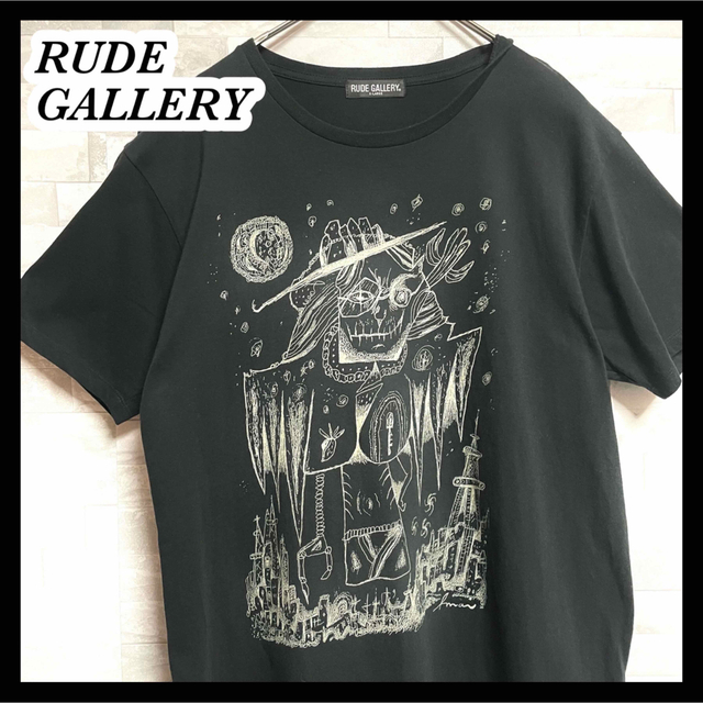 【RUDE GALLERY】ルードギャラリー　両面プリント 半袖tシャツ