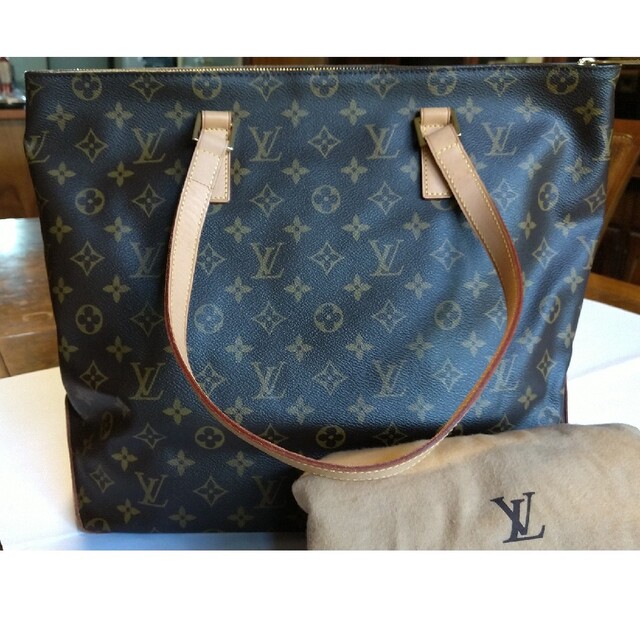 【返品不可】 LOUIS - VUITTON LOUIS VUITTON 袋付き 未使用 トートバッグ カバメゾ ルイヴィトン トートバッグ