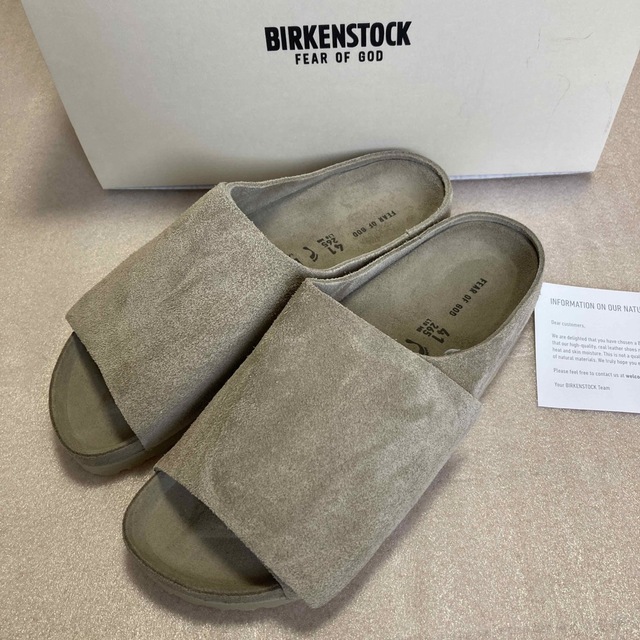 FEAR OF GOD × BIRKENSTOCK 1774 コラボ サンダルメンズ