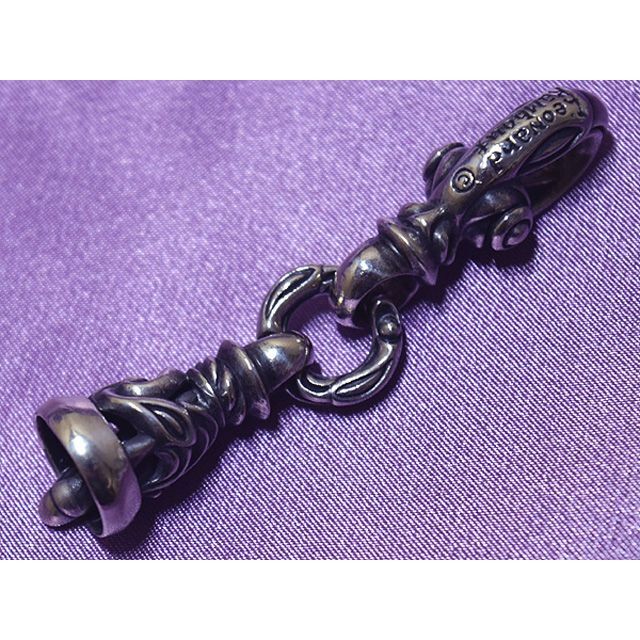 約６２ｍｍ刻印Leonard Kamhout Dove Bell Key Clasp M