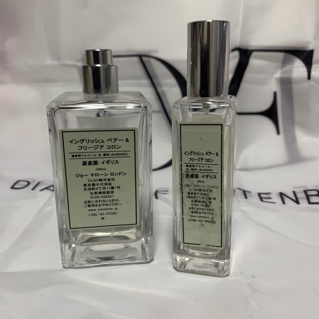 Jo Malone(ジョーマローン)のJO MALONE ENGLISH PEAR 2点まとめて売り香水 コスメ/美容の香水(香水(女性用))の商品写真