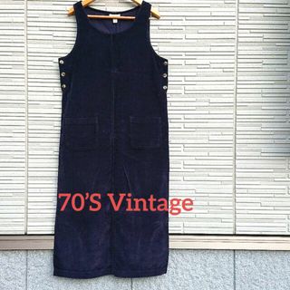 タルボット(TALBOTS)の【Vintage・Talbots】CORDUROY LONG DORESS(ロングワンピース/マキシワンピース)