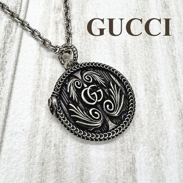 グッチ　リング　マーモント　アラベスク　ガーデンスネーク　19号　箱、袋、冊子付いちごのGUCCI1515