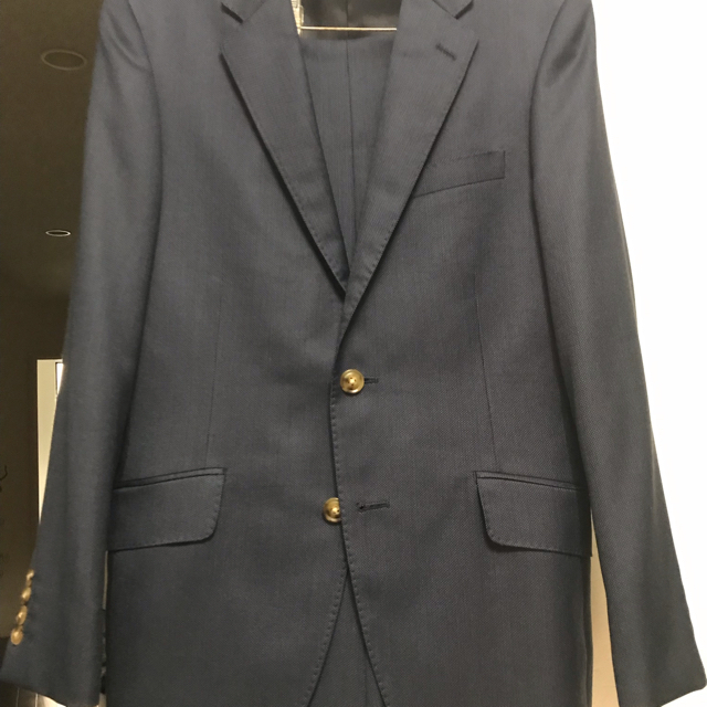 MEN'S BIGI - メンズビギ ネイビー スーツセットアップの通販 by