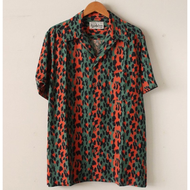 WACKO MARIA LEOPARD S/S HAWAIIAN SHIRT