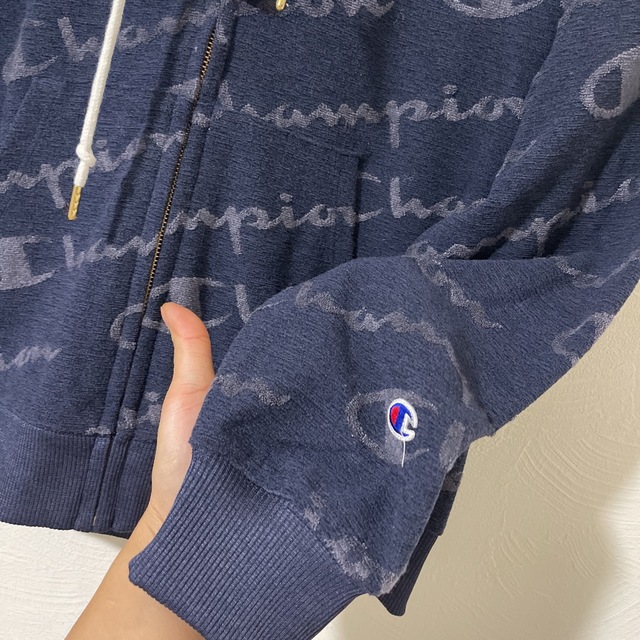 Champion(チャンピオン)の新品L  チャンピオン Champion  ZIP HOODED JACKET スポーツ/アウトドアのゴルフ(ウエア)の商品写真