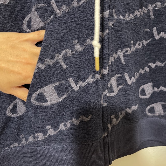 Champion(チャンピオン)の新品L  チャンピオン Champion  ZIP HOODED JACKET スポーツ/アウトドアのゴルフ(ウエア)の商品写真