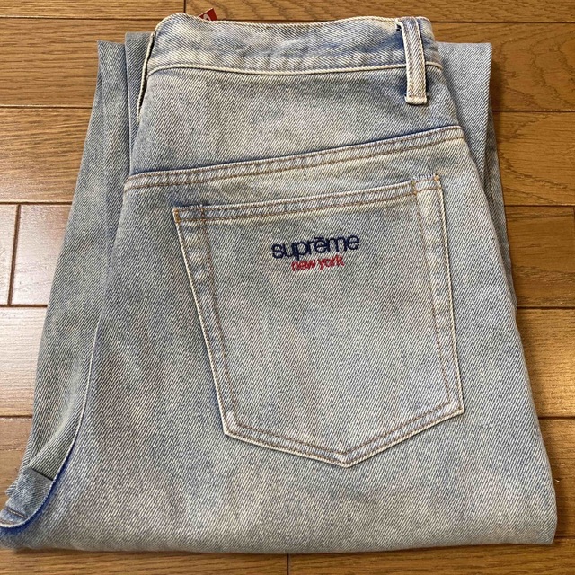 supreme baggy jean Dirty Indigo 34 堅実な究極の www.skytrac.ca