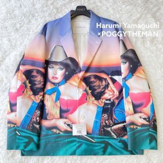 Harumi Yamaguchi×POGGYTHEMANテーラードジャケットL(テーラードジャケット)