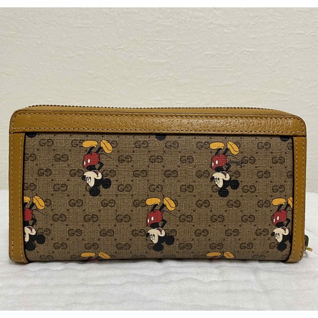 GUCCI 財布ミッキープリントGGスプリームキャンバス 602532-