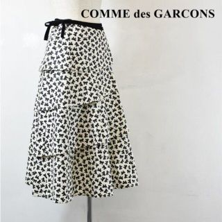 Comme des garçons リボン柄 スカート