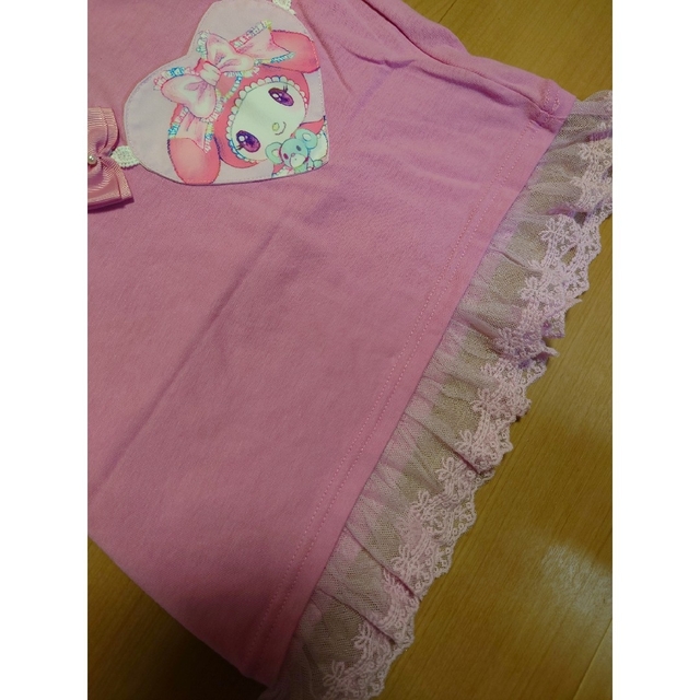 マイメロディ(マイメロディ)のマイメロ　ワンピース キッズ/ベビー/マタニティのキッズ服女の子用(90cm~)(ワンピース)の商品写真