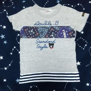 ダブルビー(DOUBLE.B)のダブルＢ ペイズリー Ｔシャツ 半袖 ミキハウス(Tシャツ/カットソー)