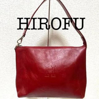 バーニーズニューヨーク(BARNEYS NEW YORK)のHIROFU ハンドバッグ　赤(ハンドバッグ)